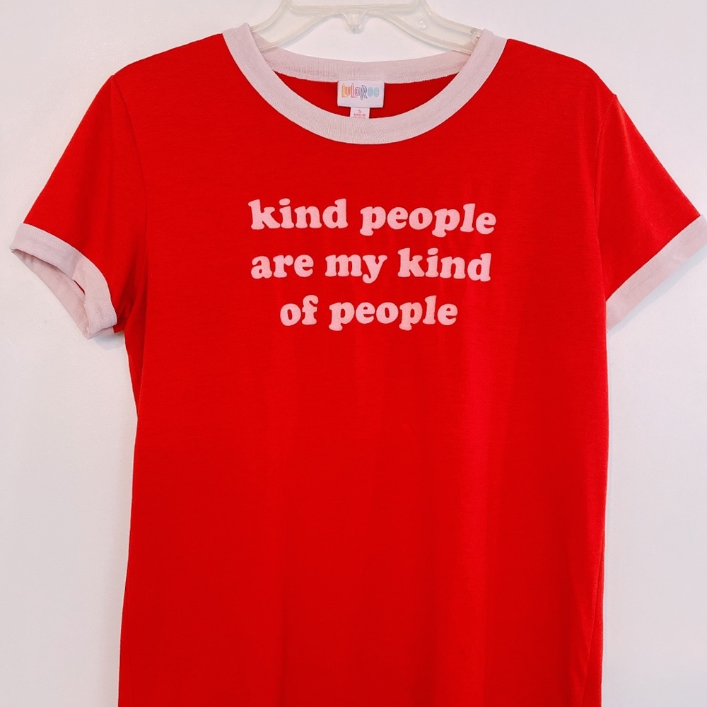 LuLaRoe Women's Kind People Shirt